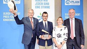 Verleihung des Ulrich Wickert Preises für Kinderrechte 2016 am 29. September 2016 im Axica in Berlin. © Alexander Schumann