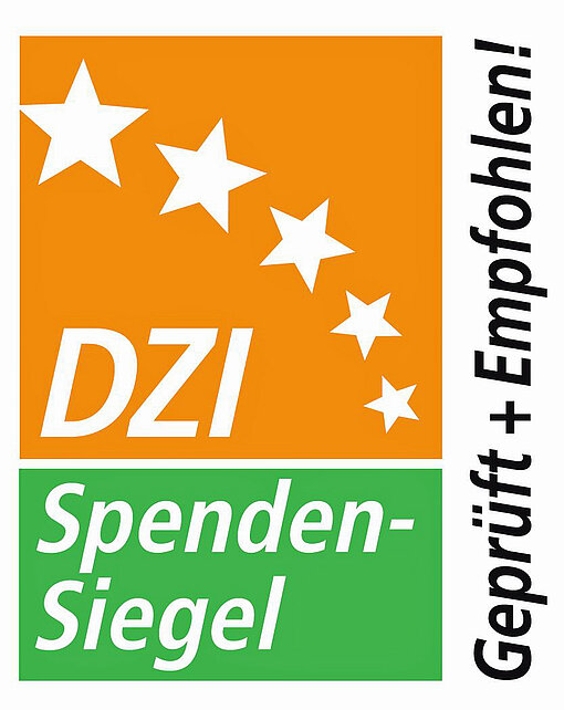 Das Deutsche Zentralinstitut für soziale Fragen (DZI) hat uns das DZI-Spenden-Siegel zuerkannt, das für Transparenz und Wirtschaftlichkeit im Spendenwesen steht.