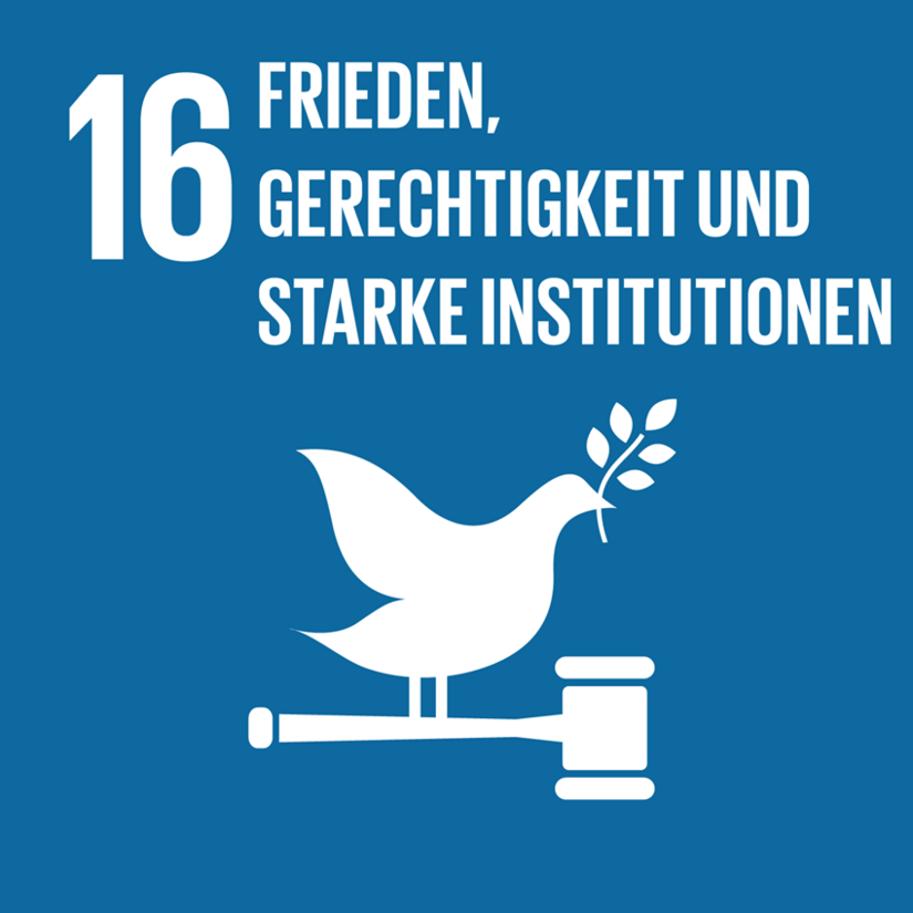 SDG 8 - Frieden, Gerechtigkeit und starke Institutionen - Ziele fuer nachhaltige Entwicklung - Agenda 2030 - Unterrichtsmaterial