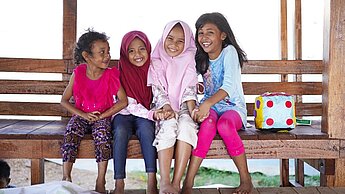 Kinder in Indonesien