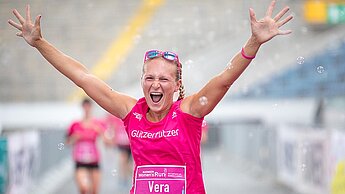 Auch in Frankfurt war der BARMER Women's Run ein voller Erfolg. © Norbert Wilhelmi