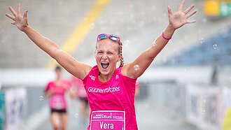Auch in Frankfurt war der BARMER Women's Run ein voller Erfolg. © Norbert Wilhelmi