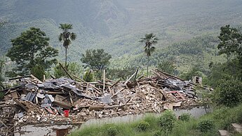 Das Ausmaß der Zerstörung ist noch nicht absehbar. © Plan / Pieter ten Hoopen
