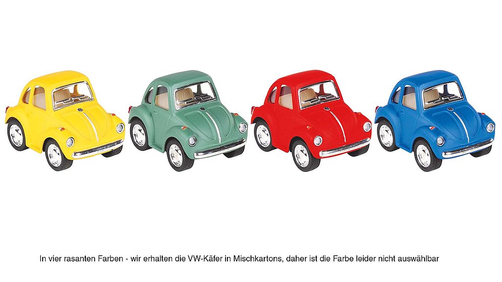 VW Käfer mit Rückzugsautomatik