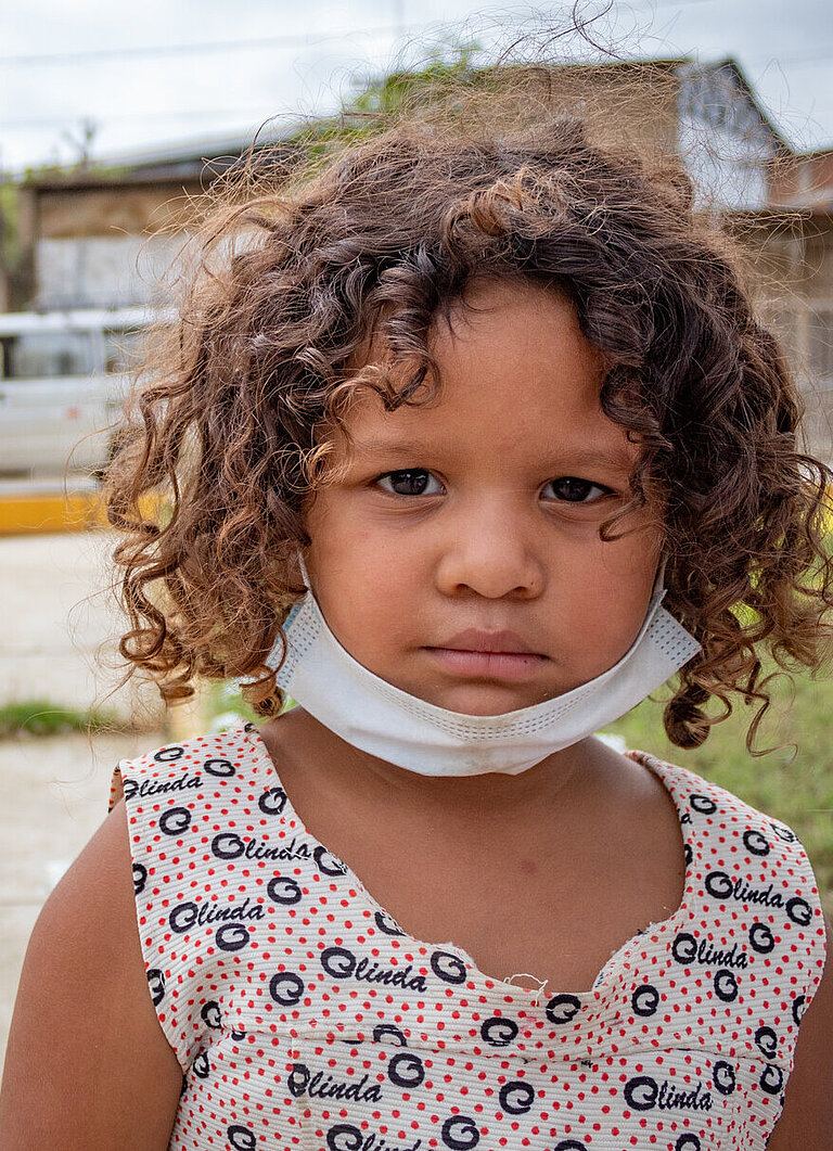 Mädchen aus Venezuela