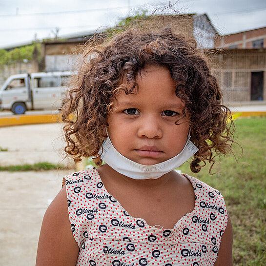 Mädchen aus Venezuela