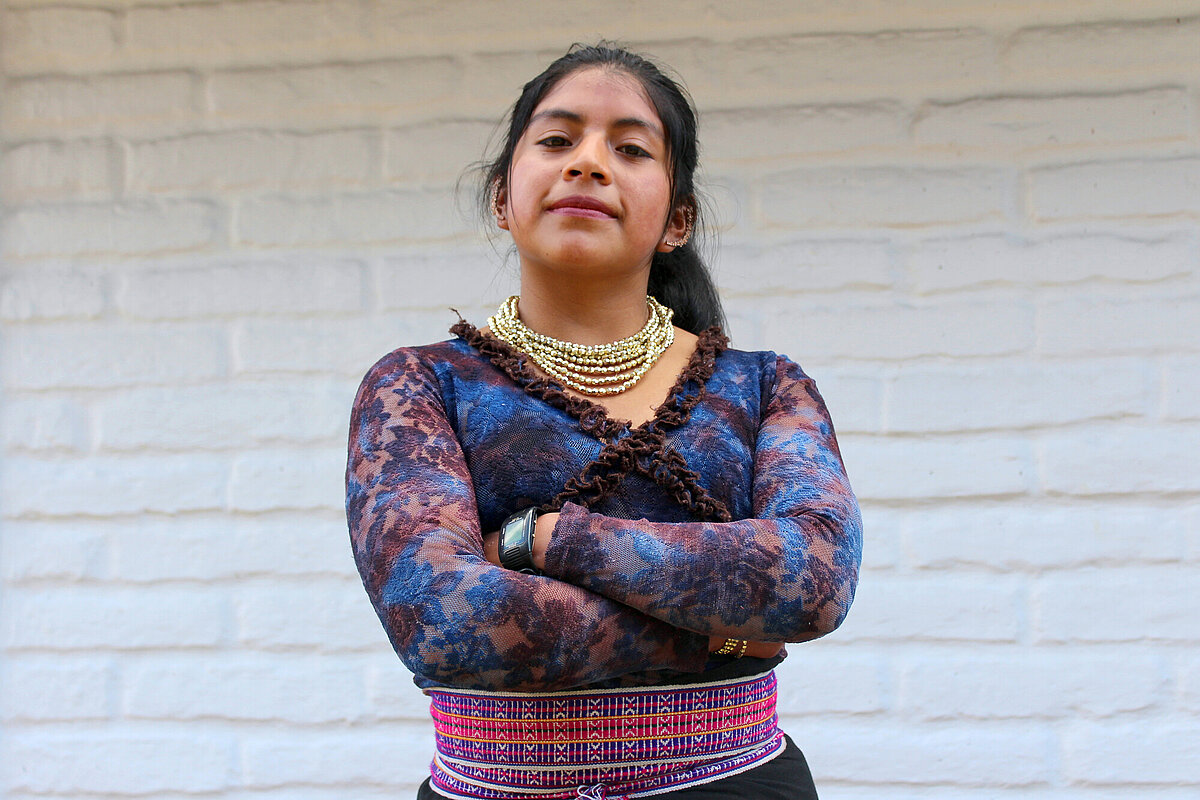 Yadira macht sich stark für Plan International Plan International