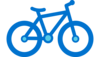 Icon eines Fahrrads.