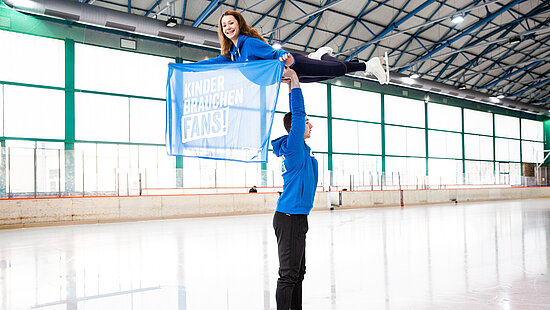 Annika Hocke und Robert Kunkel sind Fans und Botschafter:in