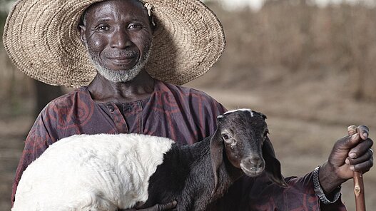 Mit diesem Projekt unterstützen Sie Familien in Benin und ermöglichen so eine verbesserte Ernährungssituation insbesondere für Kleinkinder. Dieses Bild stammt aus einem ähnlichen Plan Projekt im Niger.