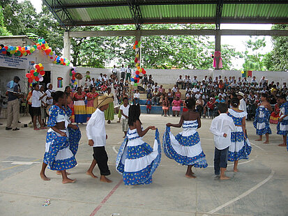 Cumbia ist ein beliebter Tanz in Kolumbien