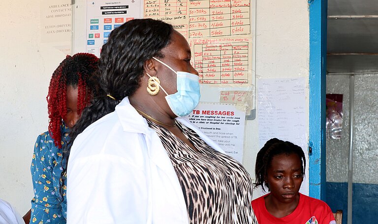 Wannah im Gesundheitszentrum