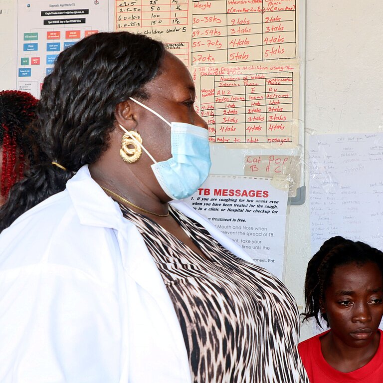 Wannah im Gesundheitszentrum