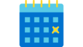 Icon eines Kalenders.
