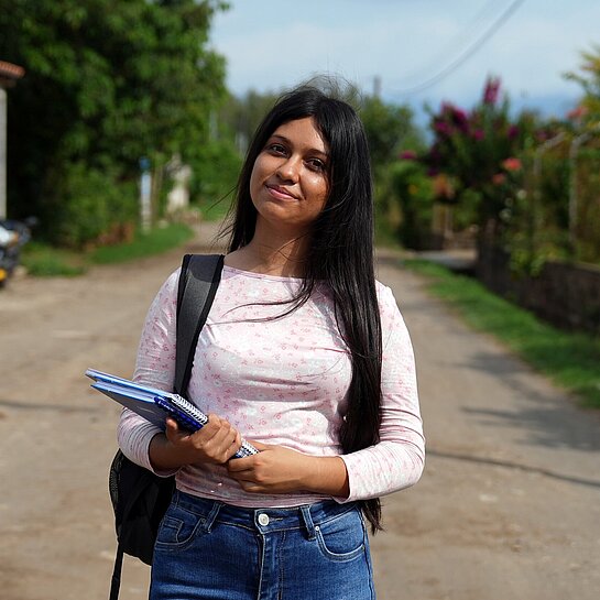 Yoselin in El Salvador