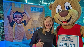 Das ISTAF und ISTAF Indoor unterstützt Plan International
