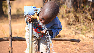 Viva con Agua und Plan International starten ein gemeinsames Wasser-Projekt in Simbabwe. ©Plan International/ Grace Mavhezha
