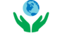Icon: Zwei Hände halten die Erde und schützen sie