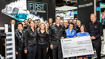 Vincotech unterstützt Plan mit Mitmach-Aktion auf der Messe PCIM Europe