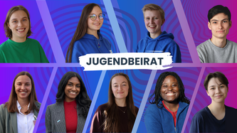 Der Jugendbeirat von Plan International.
