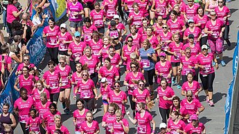 Der Women's Run in Frankfurt war ein voller Erfolg - am 12. August wird es für die Kölnerinnen ernst. © Norbert Wilhelmi