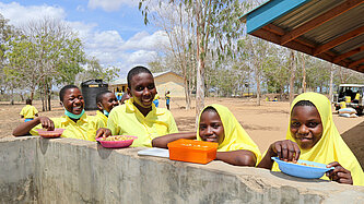 Alle Kinder bekommen ihr Essen
