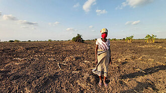 Der Klimawandel ist heute eine der größten Herausforderungen für die Entwicklungszusammenarbeit und verstärkt die humanitären Krisen beträchtlich. ©Plan International