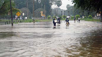 Überschwemmung in Sri Lanka
