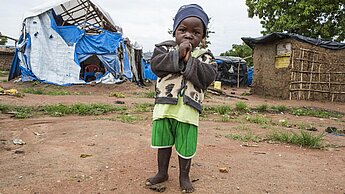 Unterernährung trägt jährlich zum Tod von 2,9 Millionen Kindern unter fünf Jahren bei – mehr als 45 Prozent aller Sterbefälle von Kindern weltweit. © Erik Thallaug/Plan