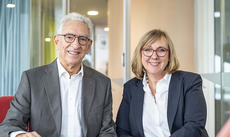 Enrique Kassner und Kathrin Hartkopf