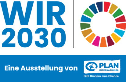 Das Logo der Ausstellung WIR 2030