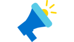 Icon eines Megaphones.