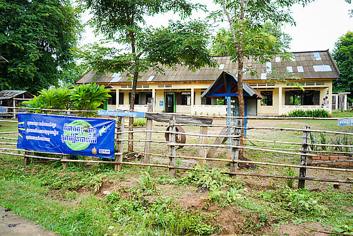 Schule in der Provinz Stung Treng 