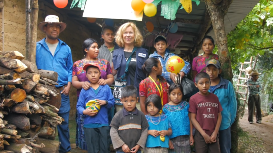 Marion Kracht besucht ihr Patenkind in Guatemala