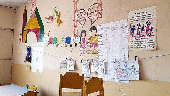 Schulraum in Guinea-Bissau