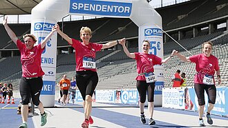 Plan International sagt Danke an die Berliner Läuferinnen und Läufer