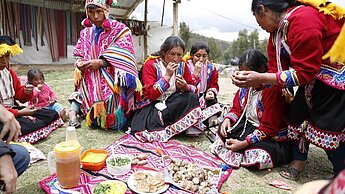 Geteilte Mahlzeiten in Peru