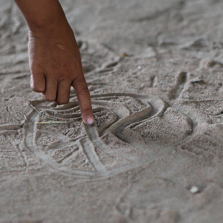 Sand und Hand 