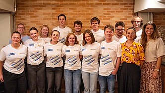 Gruppenfoto der Champions of Change-Leadership Teilnehmer:innen