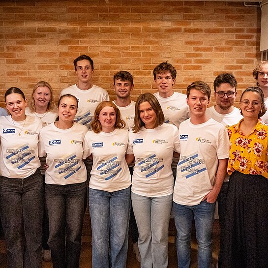 Gruppenfoto der Champions of Change-Leadership Teilnehmer:innen