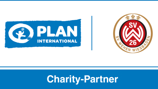 Plan International ist Charity-Partner des SV Wehen Wiesbaden