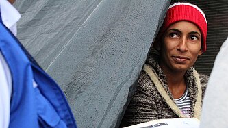 Yonaxis und ihre Familie fliehen wie Millionen weitere Menschen vor Hunger und Armut aus ihrer Heimat Venezuela. © Plan International