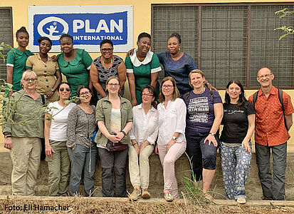 Plan-Aktionsgruppen Reise nach Ghana im Februar 2020 (Foto: Eli Hamacher)