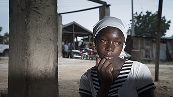 Mädchen in der Tschadsee-Region