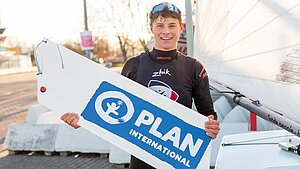 Linus Klasen wird Plan-Botschafter