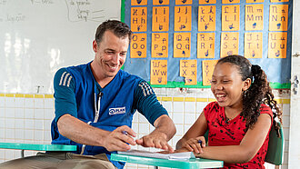 Dominik Klein unterstützt Plan International