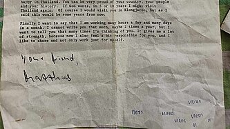 Patenschaftsbrief von 1998