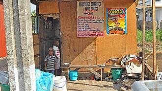 Internetcafe in Winneba