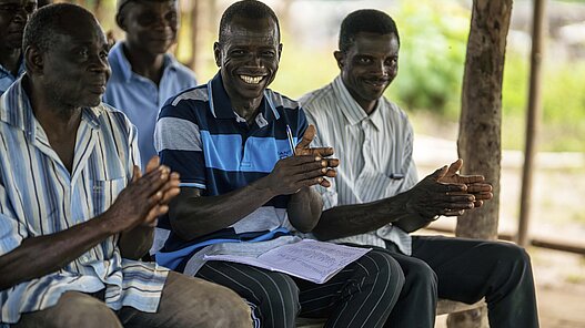 Vaeterclub-Treffen in Ghana.