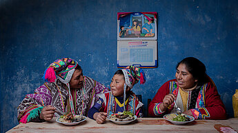 Kinder gesund ernähren in Peru